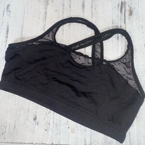 Motionwear Black Mesh Dance top